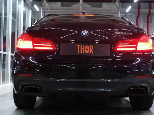 BMW 550d G30: Active Sound Thor Level 2 | Thor Tuning België - photo 16