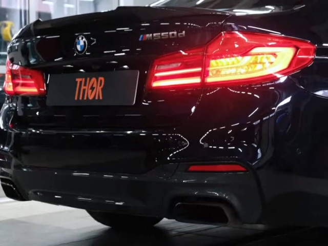 BMW 550d G30: Active Sound Thor Level 2 | Thor Tuning België - photo 18